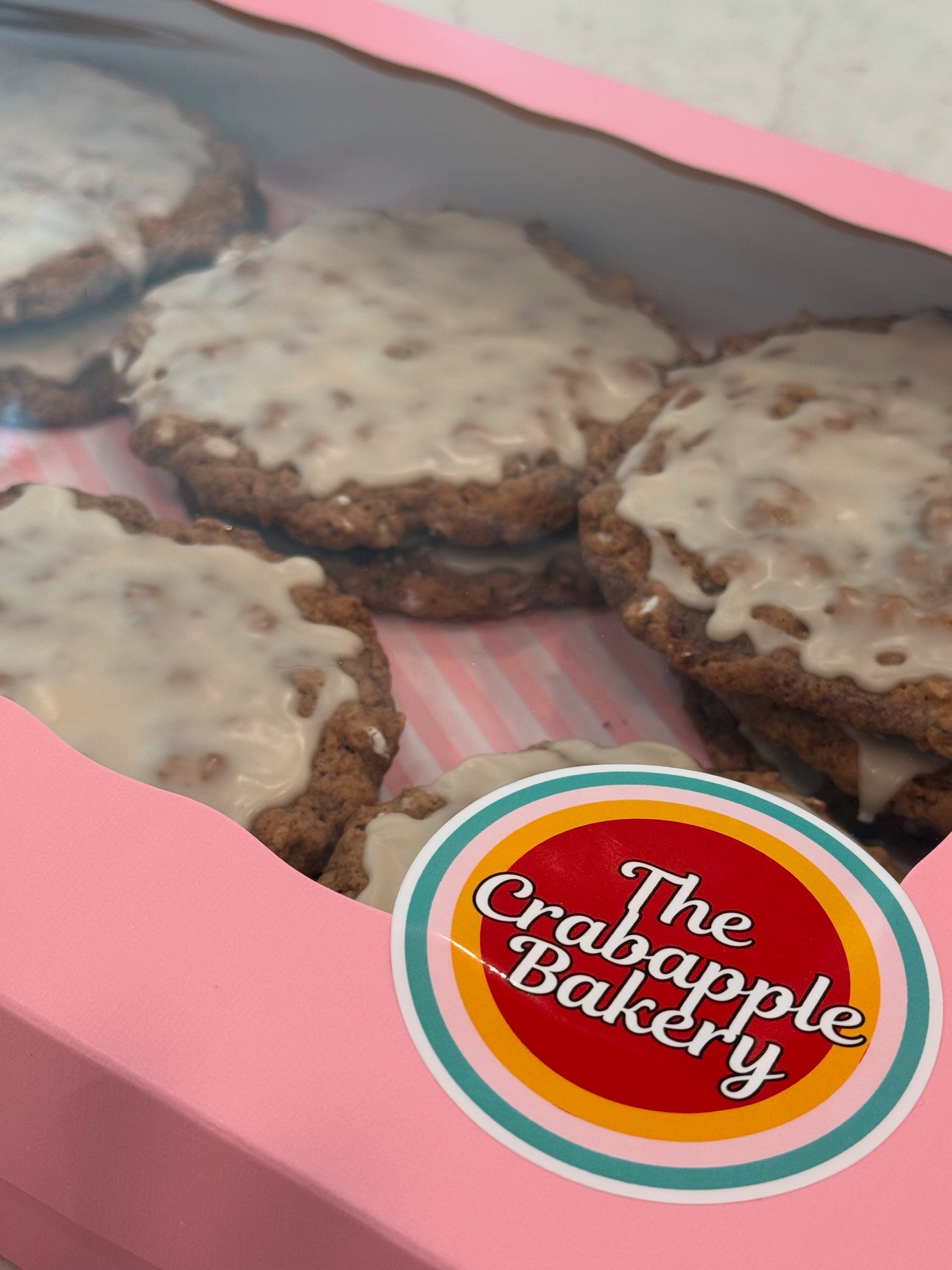 Iced Oatmeal Cookie